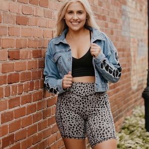 Balance Athletica Snow Leopard Rider Shorts